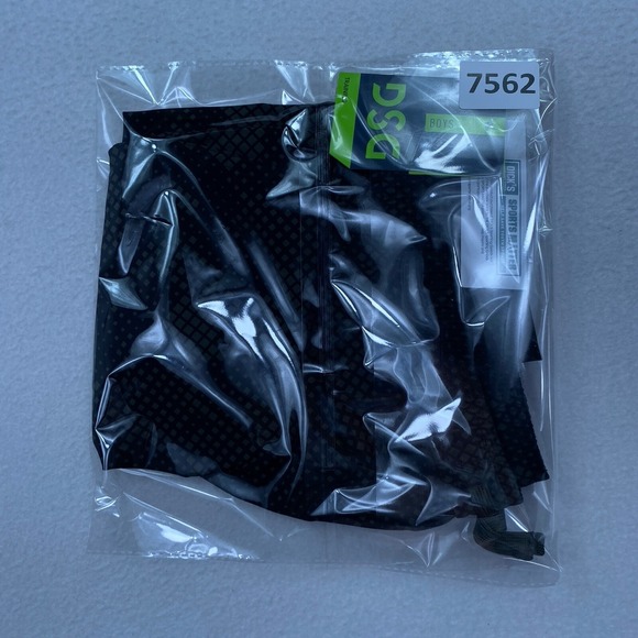 DSG Boys Adventure Athletic Shorts Youth Size XL Black Digi Camo Cargo Pocket - Picture 10 of 10